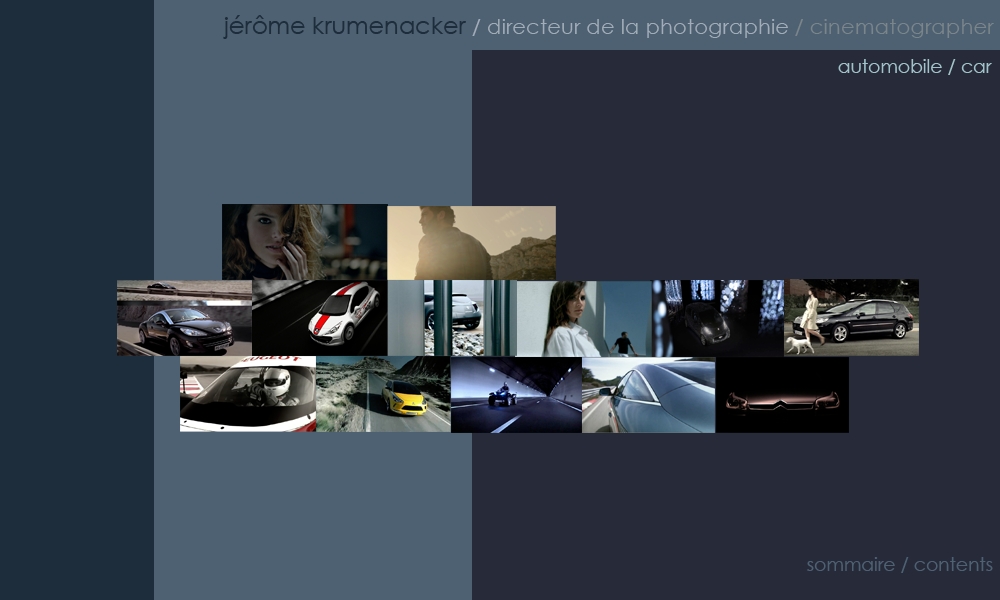directeur de la photographie - cinematographer