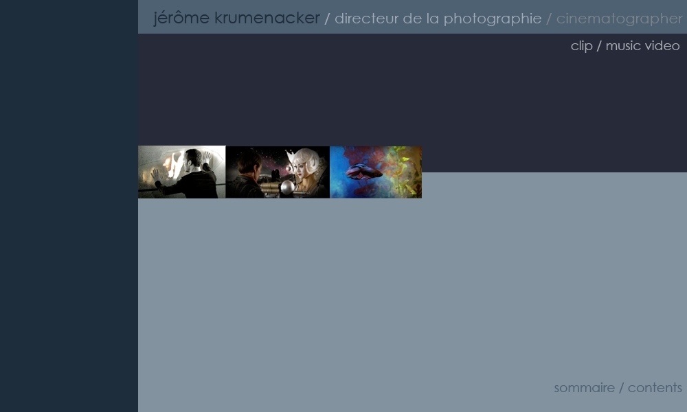 directeur de la photographie - cinematographer
