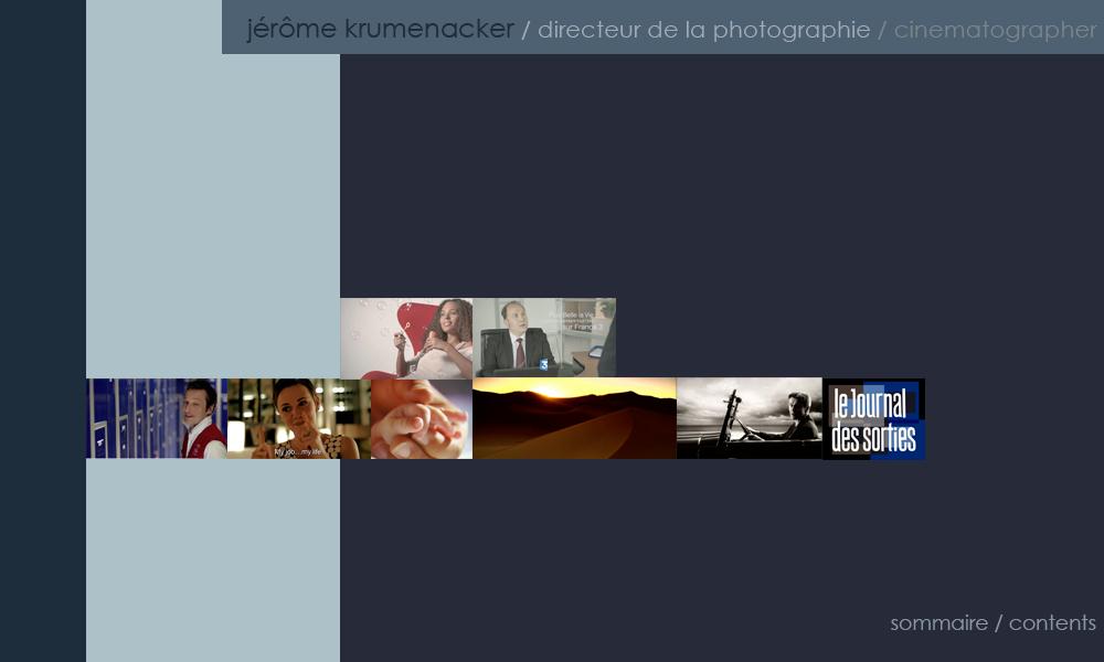 directeur de la photographie - cinematographer