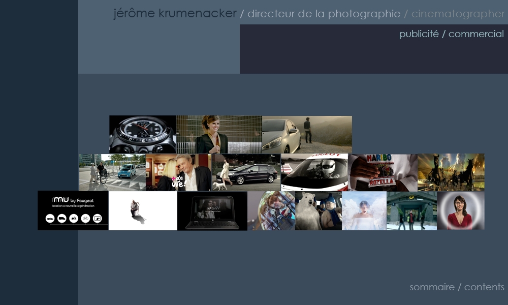 directeur de la photographie - cinematographer
